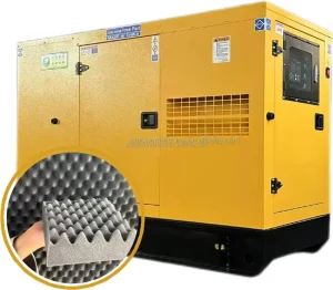 Electricity Generation Diesel Generator Auto Start ATS Silent Type Brushless Alternator 30kVA 50kVA Control Equipment