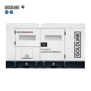 Emergency Electric Generator 28KVA 22KW Super Silent Diesel Generator 3 Phase with Automatic Transfer Switch for Home
