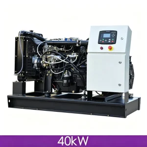 Emergency Power 40kW 50kVA SDEC Diesel Generator Smartgen Controller Auto Start Silent Type Industrial Open Type ATS