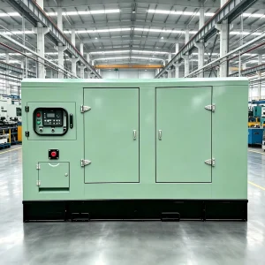 Enclosed Soundproof Diesel Generator Set 20 150KW Three Phase Silent Genset for Industrial Emergency Power Supply