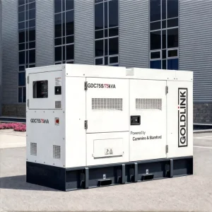 Energy-saving 20kVA 30kVA 50kW 75kVA Single-phase Three-phase 200A Water Cooled Diesel Generator Set ATS
