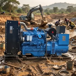 Engine 100kW 120kW 150kW Diesel Electric Generator Open Frame Factory Power DC ATS 60Hz Frequency