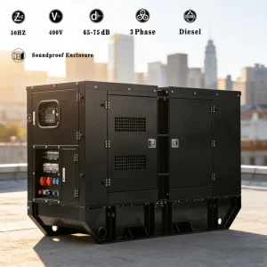 Engine 120kw 350kw 30kVA 200kw 250kVA LSUZU Silent Diesel Generator Set AC 3phase ATS