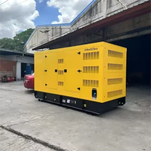 Engine Electric Generator 64kw Diesel Generator Silent Type Three Phase 80kva Genset