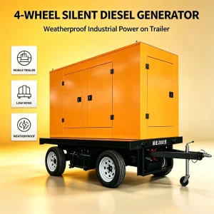 Engine Low Noise Data Center Stable Power Supply Industrial Diesel Generator Set Silent Diesel Generator