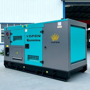 Engine Silent Type Diesel Generator 15KW to 40KW Home Use 1500RPM Speed 400V 220V 50HZ 60HZ ATS