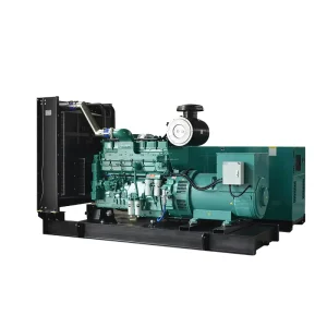 Engine Silent Type Diesel Generator Set 3 Phase 480V Water Cooling 50 60Hz Frequency Open Frame Auto Start