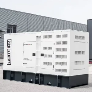 European Style 500Kva Soundproof Canopy Diesel Generator with Three Phases for Drilling or Factories