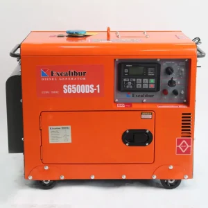 Excalibur 220v 380v 5000w Diesel Generator Customization Accepted 3kw 4kw 5kw 6kw Super Silent Generator