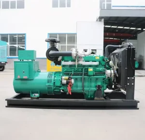 Extended Service Interval 410KW Biogas Generator Set Reduced Maintenance Cost for Long Term Unattended Stations