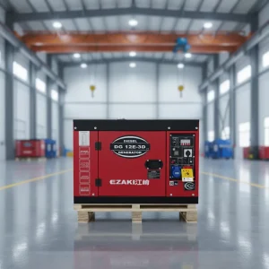 Ezaki Super Silent Diesel Generator Auto Start Remote Start 50 60Hz 10KW DG1200 3D EZ1105FD Single Phase 220V
