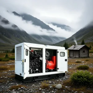 Factory 500kVA 2000kVA Silent Diesel Generator Turbocharged System Digital Control Manufacturer Direct