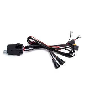 Factory Custom Car Headlamp Wiring Harness OEM ODM Waterproof Automotive Fog Light Cable Loom