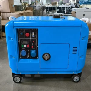 Factory Direct Portable Silent Air Cooled 5KW 6KW 7KW 8KW 9KW 10KW 5KVA 6KVA 8KVA 9KVA 10KVA 12KVA Electric Diesel Generator Set