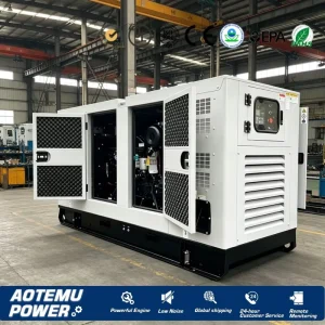 Factory Direct Sale 20KVA 30KVA 50KVA 200A 220V Diesel Generator for Engine Brushless Alternator Silent Genset ATS Optional