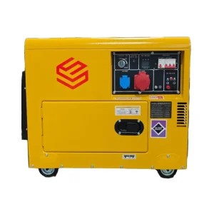 Factory Direct Sale 6kVA 8kVA 10kVA Low Noise Diesel Generator 12kVA 15kVA Silent Diesel Generator Set for Home Use