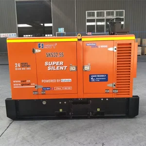 Factory Direct Sale Diesel Generator Set 3phase 50hz 24KW/30KVA Silent Diesel Generator