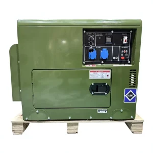 Factory Direct Sale Low Noise Silent Diesel Generator 5/6/8/10/12KW 1/3 Phase Optional ATS Small Industrial Backup Power Genset
