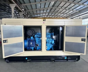 Factory Direct Sales Silent Three Phase Water Cooled Diesel Generator Set 50 60Hz Auto Start Remote Control Rated Voltage