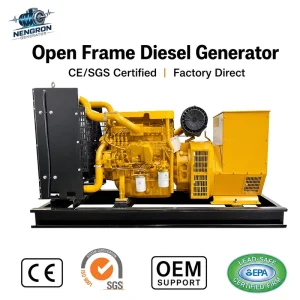Factory Direct Sales of 250KW to 2000KW High-power Large Emergency Backup LPG/Natural Gas Industrial Power Generator