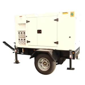 Factory Direct Sales of Mobile 100KW Diesel Generator Three-phase AC Silent Diesel Generators