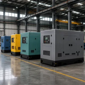 Factory Direct Silent Type Auto Start Open Frame Diesel Generator 100kW 200kW 300kW Competitive Price