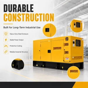 Factory Direct Supply 100kVA 80kW-3000kW Silent Open Container Diesel Generator Set