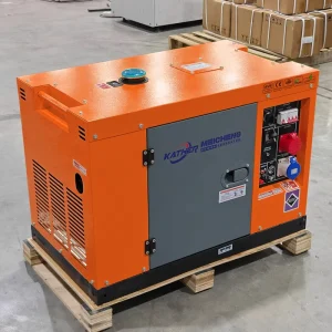 Factory Manufactured 10kVA 8kVA 6kVA 5kVA All Copper Silent Diesel Generator Residential 12V DC Electric Start Diesel Generator