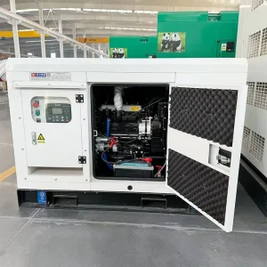 Factory OEM Competitive Price 50kva Silent Diesel Generator Anti vibration Silent Canopy Industrial Power Supply Unit