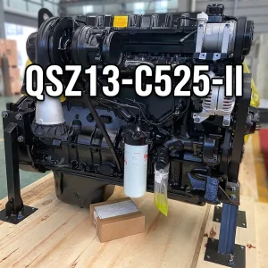 Factory Price Cumins QSZ13 C525 II 6 Cylinder Turbocharged 13L Diesel Engine Assembly Electric Start Water Cooled Pump