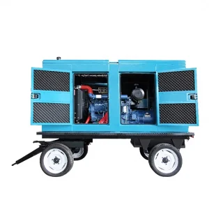 Factory Price ISO9001 Certified Super Silent Auto Start High Power 380V 50KW High Efficiency Low Noise Mobile Diesel Generator