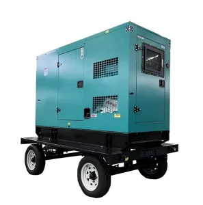 Factory Price Mobile Type Weichai Diesel Generator 64kW 80kVA 50Hz 60Hz with ATS for Data Center Emergency Standby Power