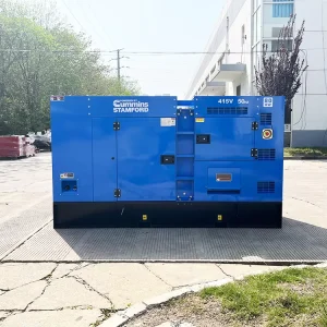 Factory Price Super Silent 100KVA 80KW Diesel Generator Cummins Engine Continuous Power Set for Commercial Factory Leroy Somer