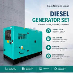 Factory Silent Diesel Generator 20KVA 30KW 40KVA 50KVA 100KVA Silent Diesel Generators