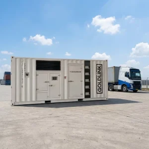 Fast Delivery 1300Kw/1625Kva Container Type Diesel Generators 380V 50HZ 1800RPM Water Cooling System with ATS Option