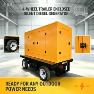 Fast Delivery Brand New Water Cooled Low Fuel Consumption Automatic Smart Power 40kw Weichai Diesel Generator