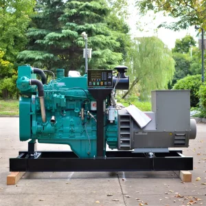 Fischer Sea Water Cooling Diesel Generator 100kw 150kw 180kw 200kw 250kw for Boat Marine Diesel Generator Set