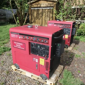 Food Trailer Diesel Generator 8kw 8.5kw 7kw 5kw 4kw 3kw Single Phase 220V for Camping with ATS
