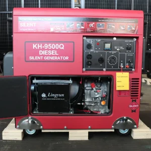 Food Trailer Diesel Generator 8kw 8.5kw 7kw 5kw 4kw 3kw Single Phase 220V for Camping with ATS