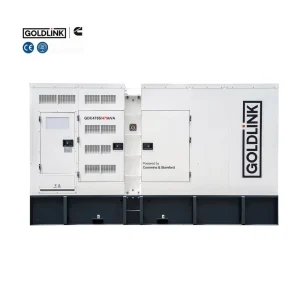 For Cummins 380KW 475KVA Diesel Generator Set Primary and 500kVA 400kW Backup Silent Type for Reliable Power Supply