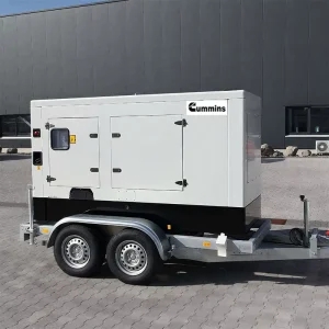 For Cummins Mobile Trailer mounted Diesel Generator Sets 20kW to 60kW with ATS Silent Units From 100kva to 200kva