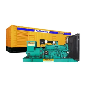 For Cummins NTA855 G1A Open Frame Diesel Generator Set 440KW 580KW Range 1375KVA 1650KVA Power 50 Hz Frequency