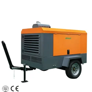 Fuel Efficient 375 CFM 185cfm Compressor Air Diesel Engine
