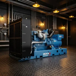 Fuel Efficient Super Silent Soundproof 300KW 500KVA 550KW 600KW 625KW Diesel Generator Sets for Residential Emergency