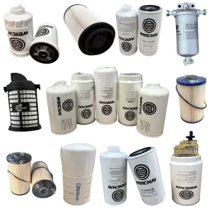Fuel Filter 1002018309 for Weichai Diesel Engine Metal Size 18 WP6 WP7 Model Howo Truck Spare Parts