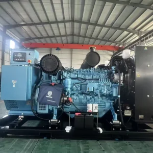 Fuel Saving Energy Output 80kw 100kva Open Type Weichai Water Cooled Diesel Generator