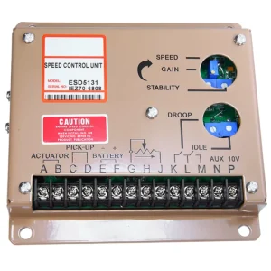 GAC Speed Controller ESD5330 for Yuchai Diesel Generators DC24V Electronic Governor Spare Parts