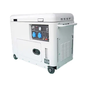 GEEMKA Silent Type Single Phase Air Cooling 1 Cylinder 6KVA Diesel Generator 5KW Electric Start 1 Year/1000 Hours