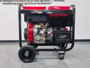 GENERATOR SET YC6700E Hand Push Open Type Electric Starter Babi Type Single-phase 220V/50HZ