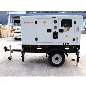 GFS-D44 200kW Silent Diesel Generator Trailer with ATS 480V 230V 60Hz 100% Copper Alternator